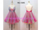 Short Beading Net Prom Dresses WL1045