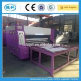 2 color printing rotary slotter machine die cutting machine